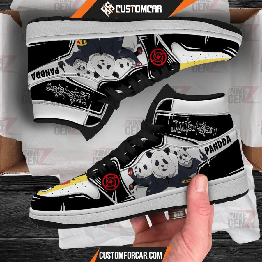 Jujutsu Kaisen JD Sneakers Panda Custom Anime Shoes