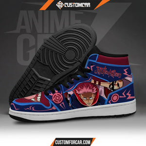 Jujutsu Kaisen JD Sneakers Yuji Itadori Sukuna Custom Anime