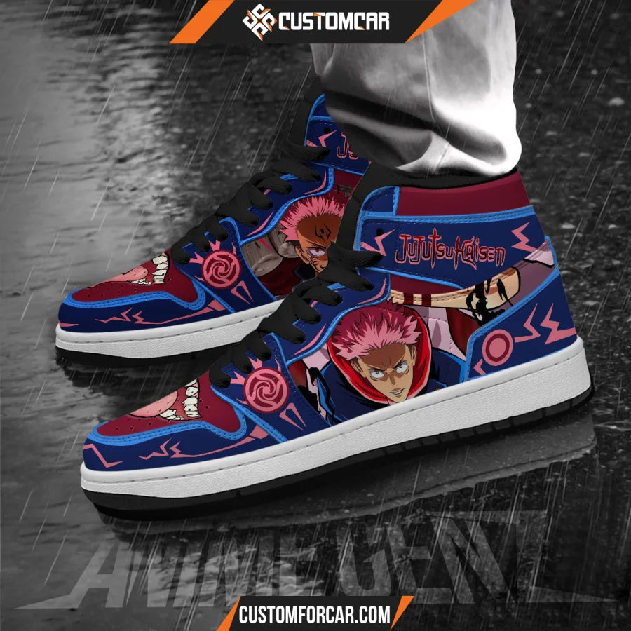 Jujutsu Kaisen JD Sneakers Yuji Itadori Sukuna Custom Anime