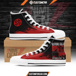 Jujutsu Kaisen Satoru Gojo High Top Shoes Custom Anime