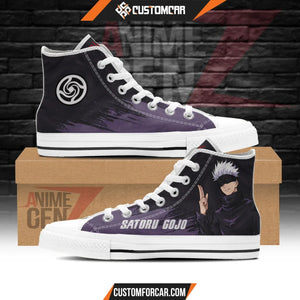 Jujutsu Kaisen Satoru Gojo High Top Shoes Custom Anime