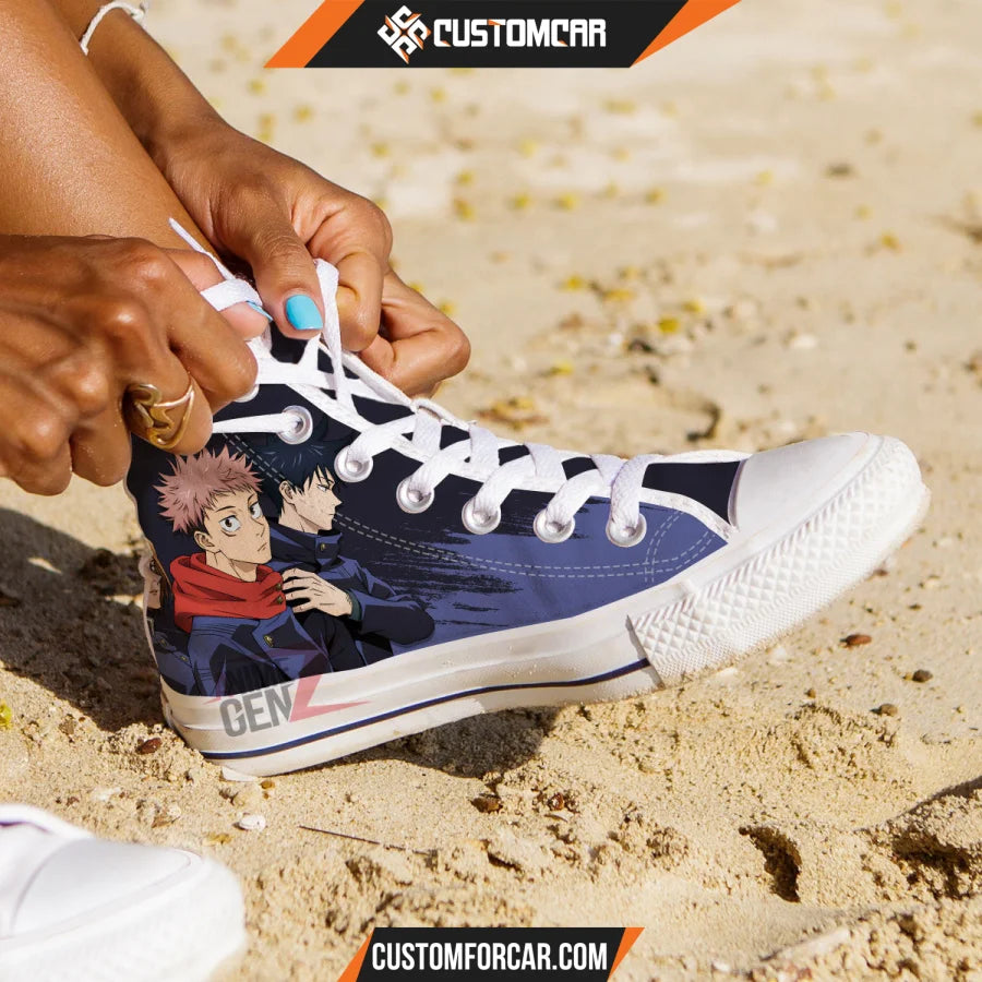 Jujutsu Kaisen Team High Top Shoes Custom Anime Sneakers