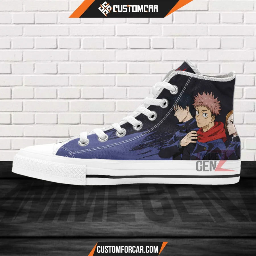 Jujutsu Kaisen Team High Top Shoes Custom Anime Sneakers
