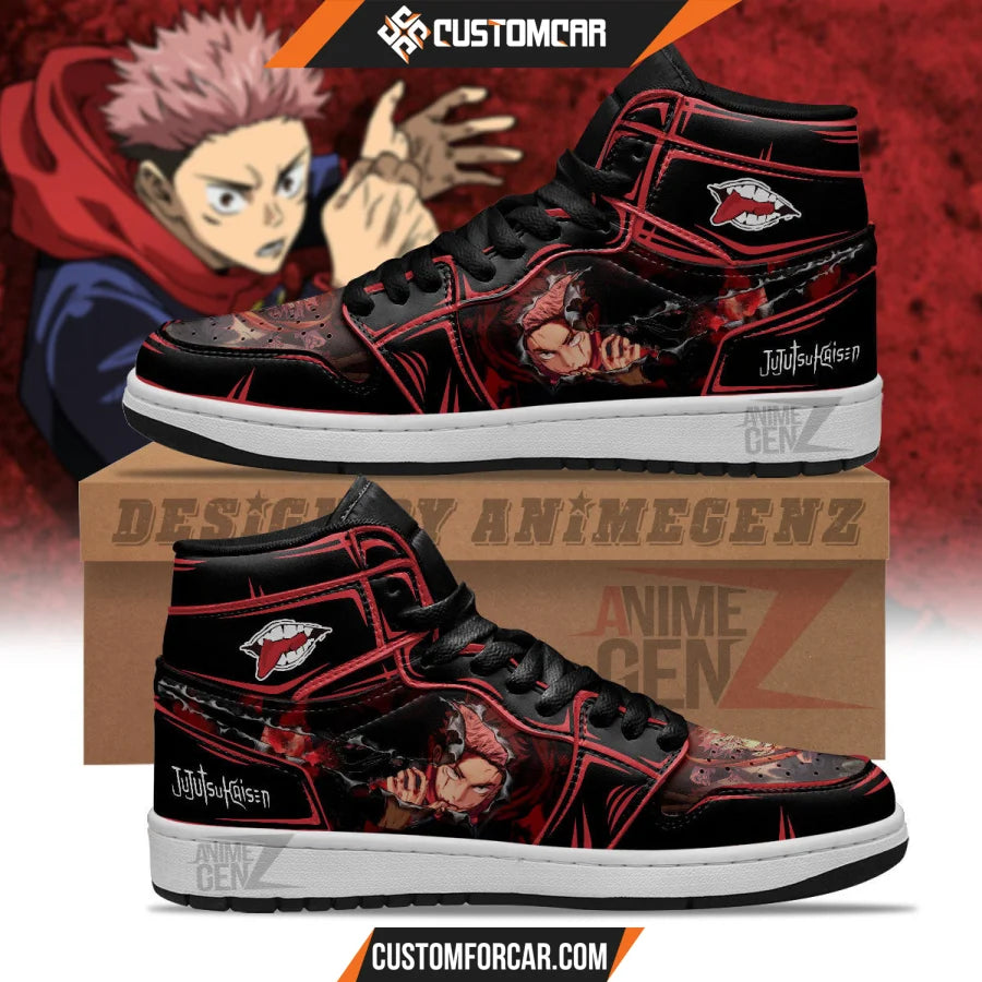 Jujutsu Kaisen Yuji Itadori JD Sneakers Custom Anime Shoes