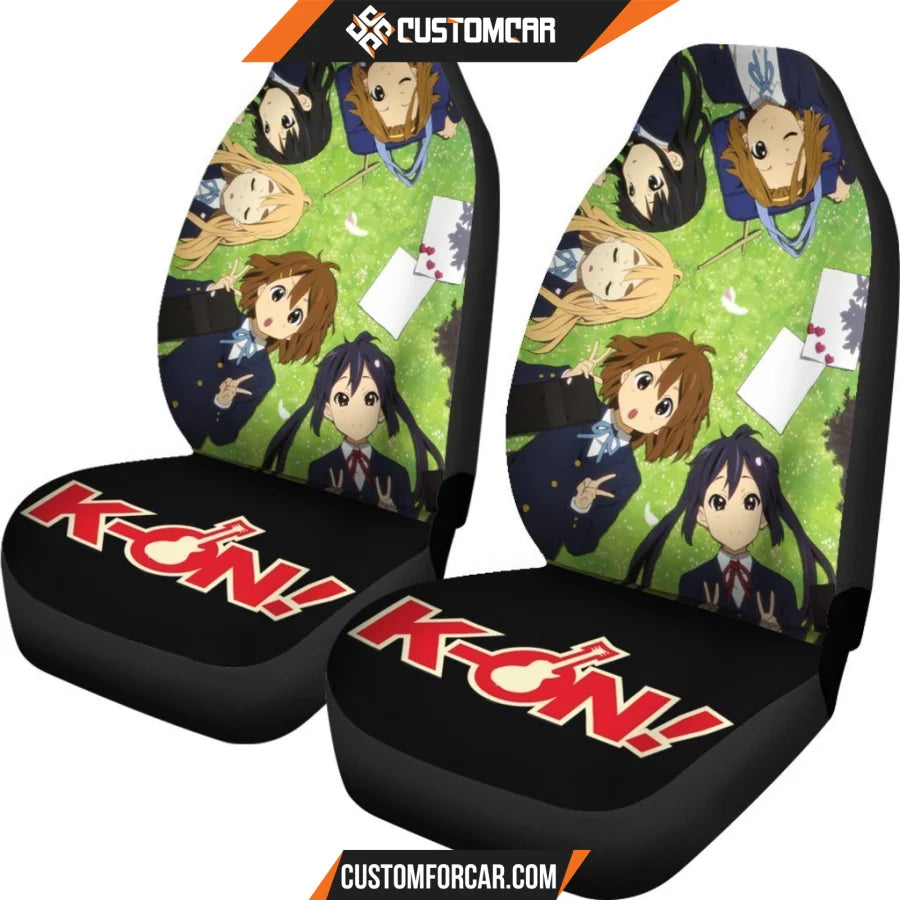 K-On Relax Anime Car Seat Covers - Car Seat Covers - On 