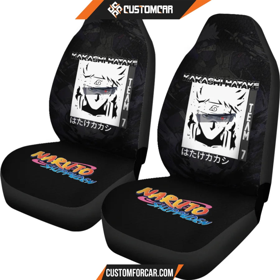 Kakashi Hatake Naruto Car Seat Covers Anime Car Accessories