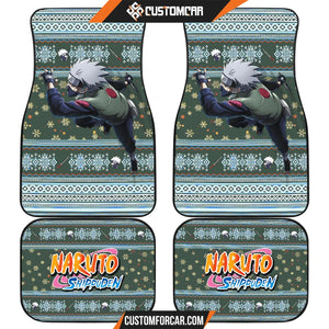 Kakashi Hatake Naruto Christmas Car Floor Mats Anime Car