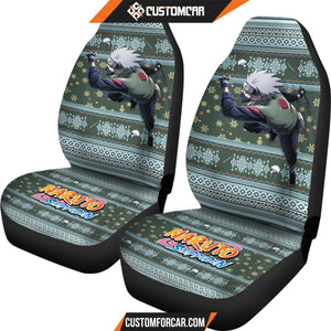 Kakashi Hatake Naruto Christmas Car Seat Covers Anime Car