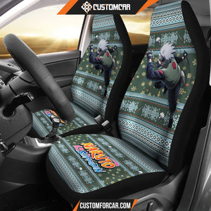 Kakashi Hatake Naruto Christmas Car Seat Covers Anime Car