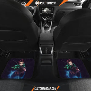 Kamado Tanjiro Anime Car Floor Mats Demon Slayer Chapters 