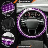 Kanao Tsuyuri Demon Slayer Christmas Steering Wheel Cover