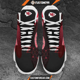 Kansas City Chiefs Air Jordan 13 Sneakers NFL Custom Sport
