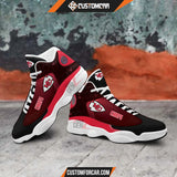 Kansas City Chiefs Air Jordan 13 Sneakers NFL Custom Sport