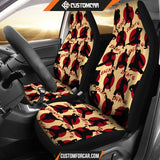 Karate Patterns Car Seat Covers R031307 - New Car Seat 