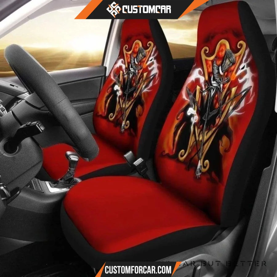 King Jack Nightmare Before Christmas Car Seat Covers R031318