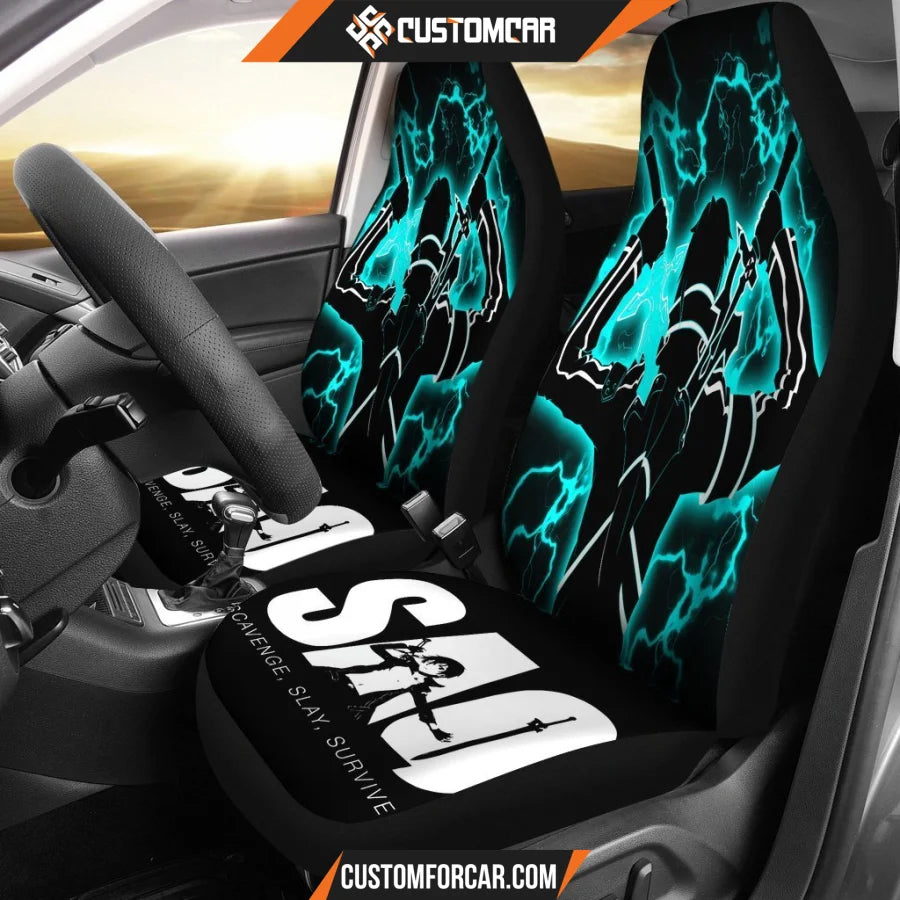 Kirito Sword Art Online Car Seat Covers - seat Covers For 