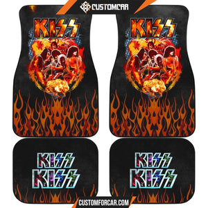 Kiss Rock Band Car Floor Mats Music Band Car Accessories