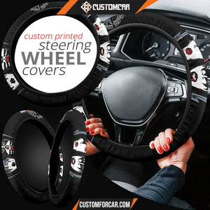 Kiss Rock Band Steering Wheel Cover Music Band Car