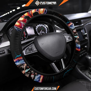 Kiss Rock Band Steering Wheel Cover Music Band Car