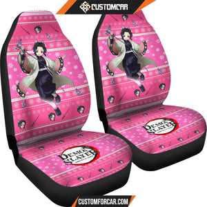 Kochou Shinobu Demon Slayer Christmas Car Seat Covers Anime