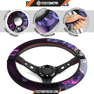 Kochou Shinobu Demon Slayer Steering Wheel Cover Anime Car