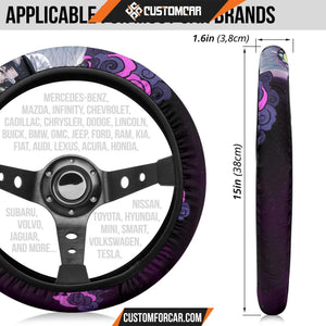 Kochou Shinobu Demon Slayer Steering Wheel Cover Anime Car