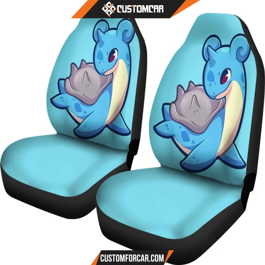 Lapras Pokemon Car Seat Covers 2 - Car Seat Covers - Lapras 