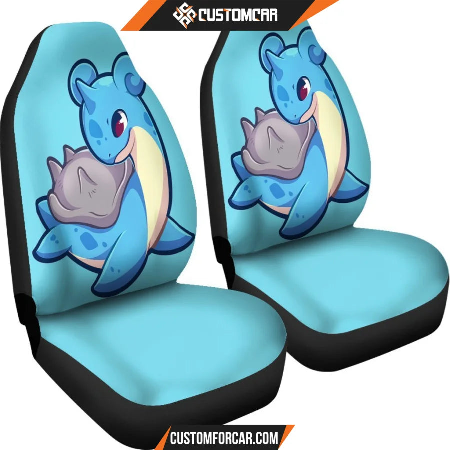 Lapras Pokemon Car Seat Covers 2 - Car Seat Covers - Lapras 