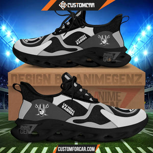 Las Vegas Raiders Clunky Sneakers NFL Custom Sport Shoes