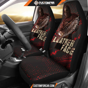 Leatherface Car Seat Covers Horror Movie Car Accessories