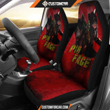 Leatherface Car Seat Covers Horror Movie Car Accessories