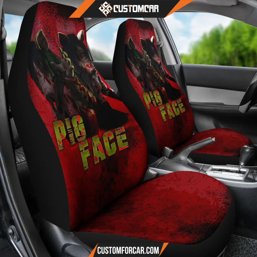 Leatherface Car Seat Covers Horror Movie Car Accessories