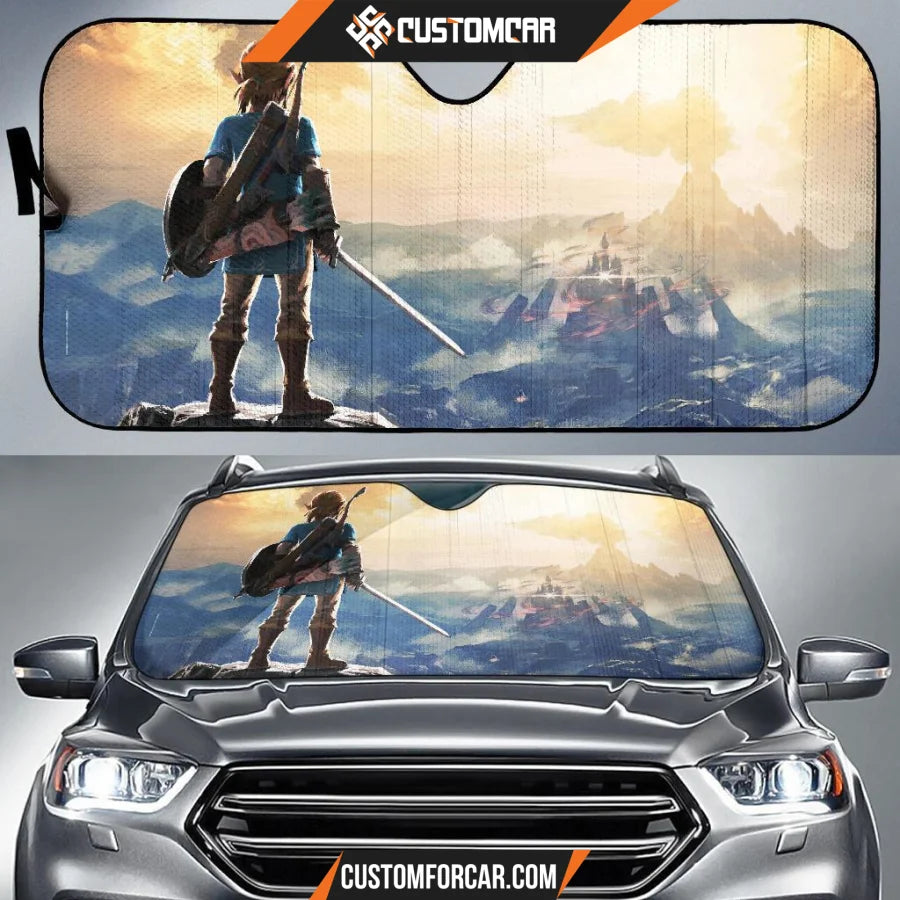 Legend Of Zelda Auto Sun Shade Car Decor Shades
