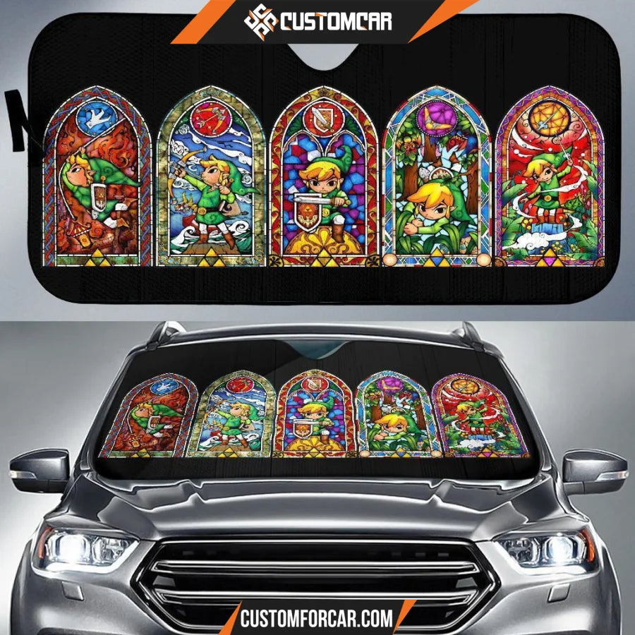 Legend Of Zelda Auto Sun Shades 6