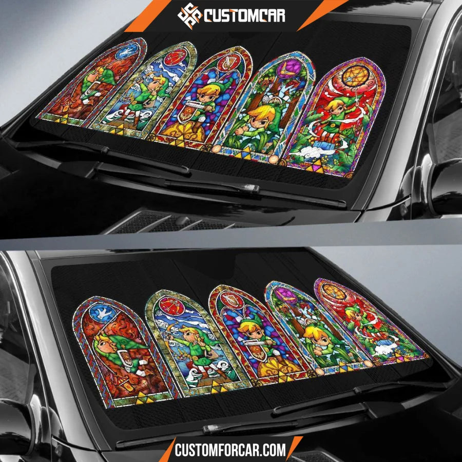 Legend Of Zelda Auto Sun Shades 6