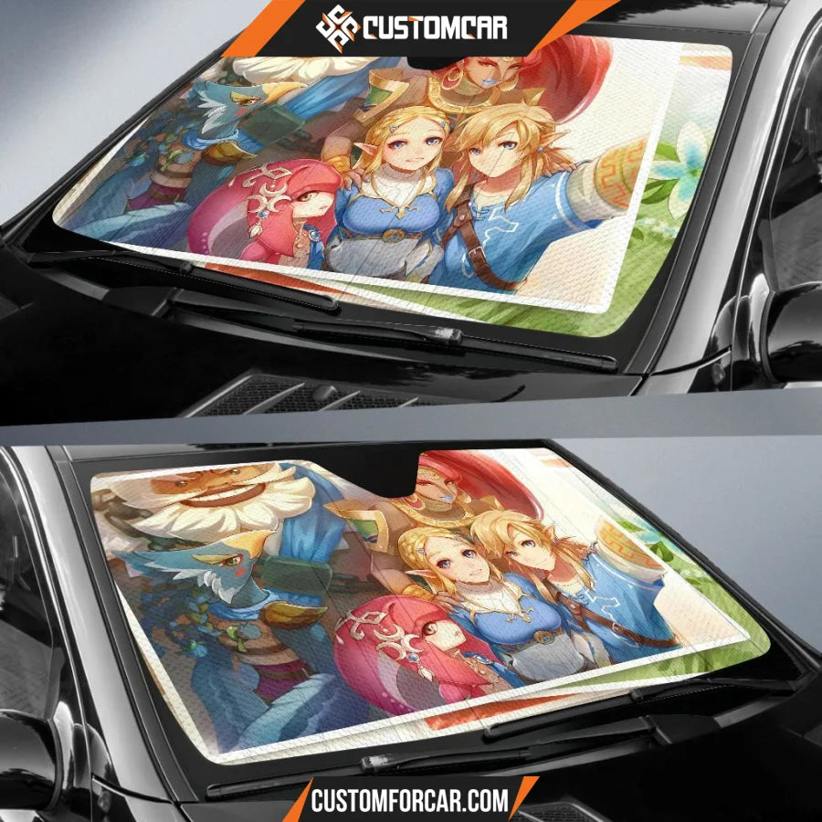 Legend Of Zelda Auto Sun Shades 7