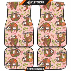 Let That Shit Go Sloth Funny Car Floor Mats Car Accessorries