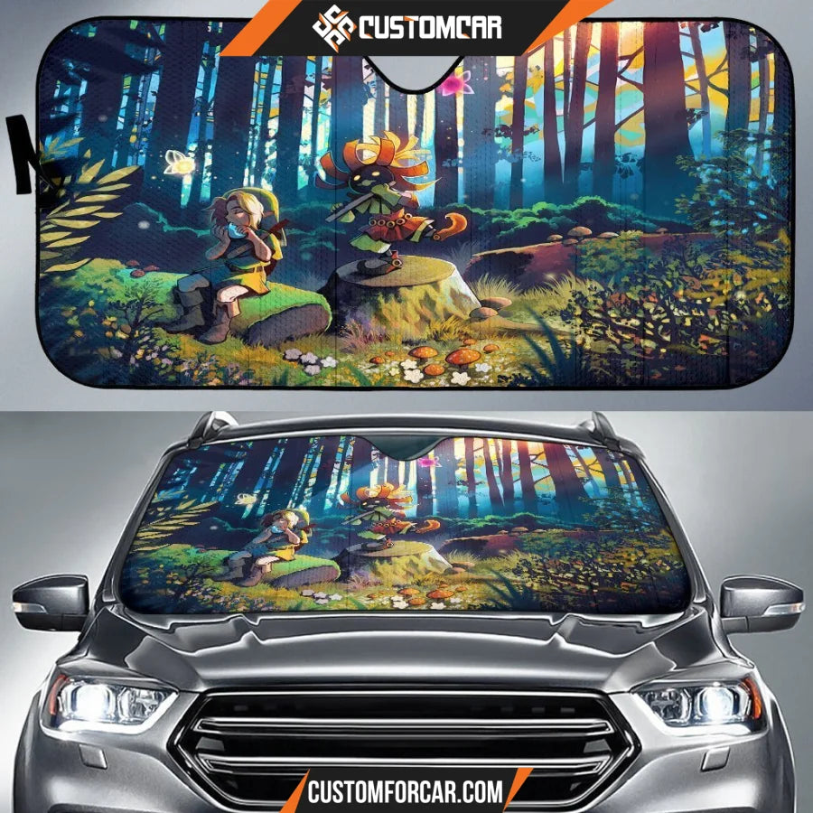 Link Legend Of Zelda Singing Auto Sun Shade Shades