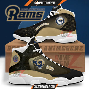 Los Angeles Rams Air Jordan 13 Sneakers NFL Custom Sport