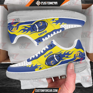 Los Angeles Rams Air Sneakers NFL Custom Sports Shoes