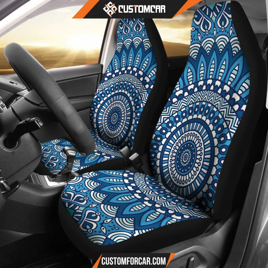 Lovely Boho Mandala Vol. 2 Car Seat Covers DECORINCAR