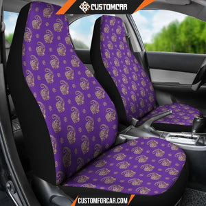 Lucky Purple Elephant Car Seat Covers DECORINCAR