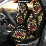 Luxury Royal Hearts Car Seat Covers DECORINCAR