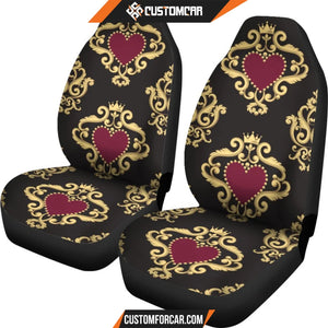 Luxury Royal Hearts Car Seat Covers DECORINCAR