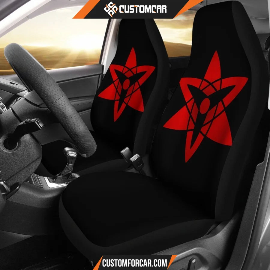 Magekyo Sharingan Naruto Anime Car Seat Covers - Car Seat 