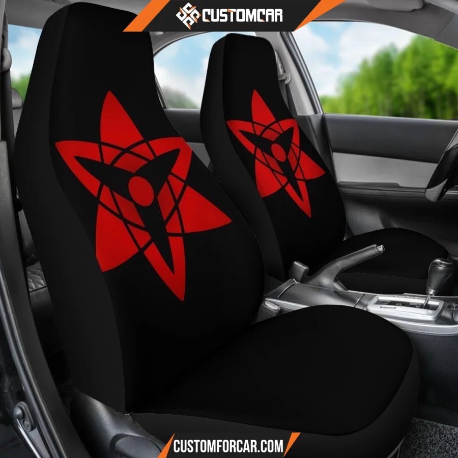 Magekyo Sharingan Naruto Anime Car Seat Covers - Car Seat 