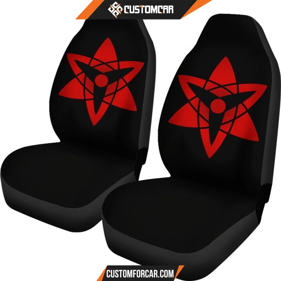 Magekyo Sharingan Naruto Anime Car Seat Covers - Car Seat 