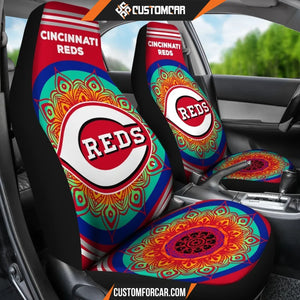 Magical And Vibrant Cincinnati Reds Car Seat Covers R031316 