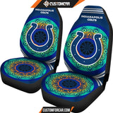 Magical And Vibrant Indianapolis Colts Car Seat Covers 