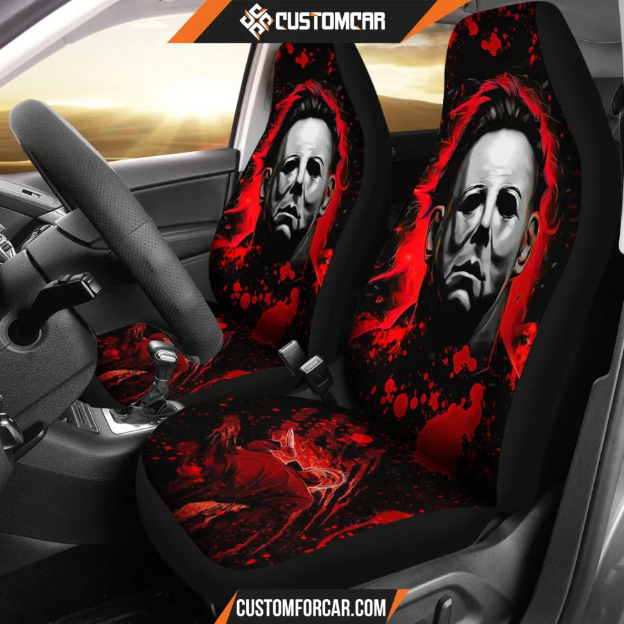 Michael Myers Halloween Horror Car Seat Covers Horror Film 